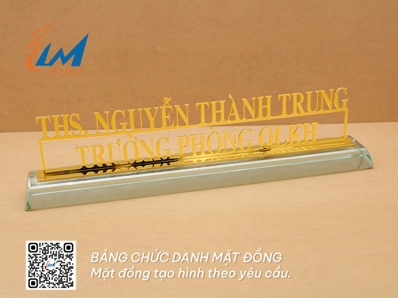 BẢNG CHỨC DANH CAO CẤP