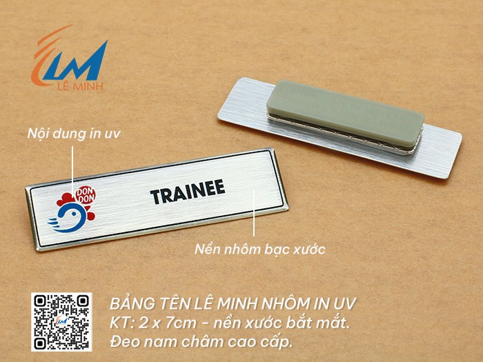 BẢNG TÊN NHÔM IN UV PHỦ KEO