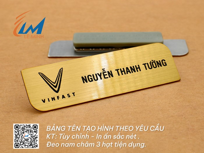 BẢNG TÊN TẠO HÌNH TÙY CHỈNH