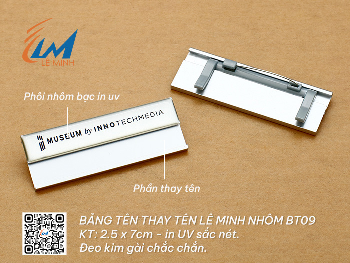 BẢNG TÊN THAY TÊN BT09 IN UV