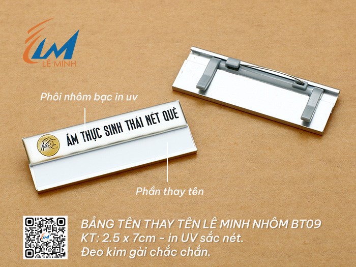 BẢNG TÊN THAY TÊN BT09 IN UV
