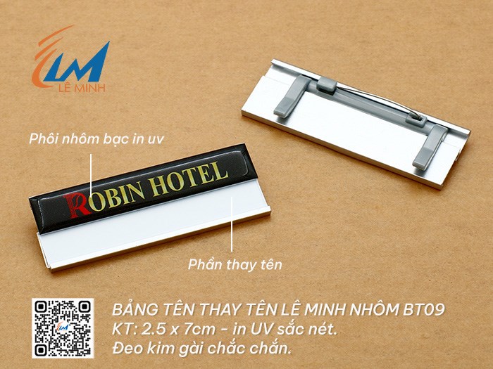 BẢNG TÊN THAY TÊN BT09 IN UV
