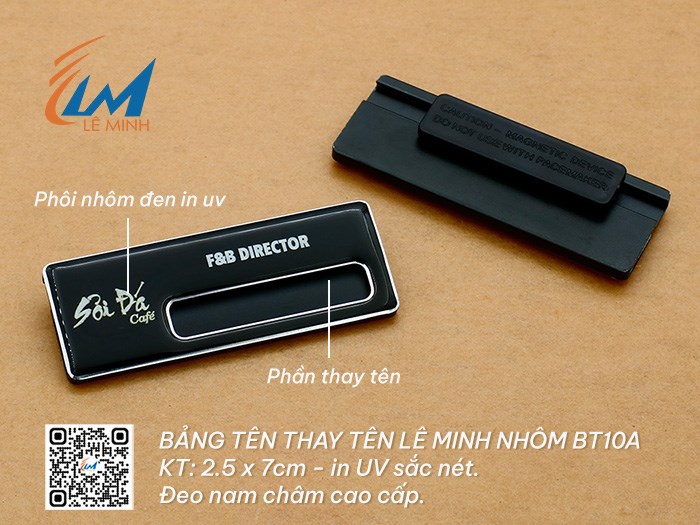 BẢNG TÊN THAY TÊN BT10/10A IN UV