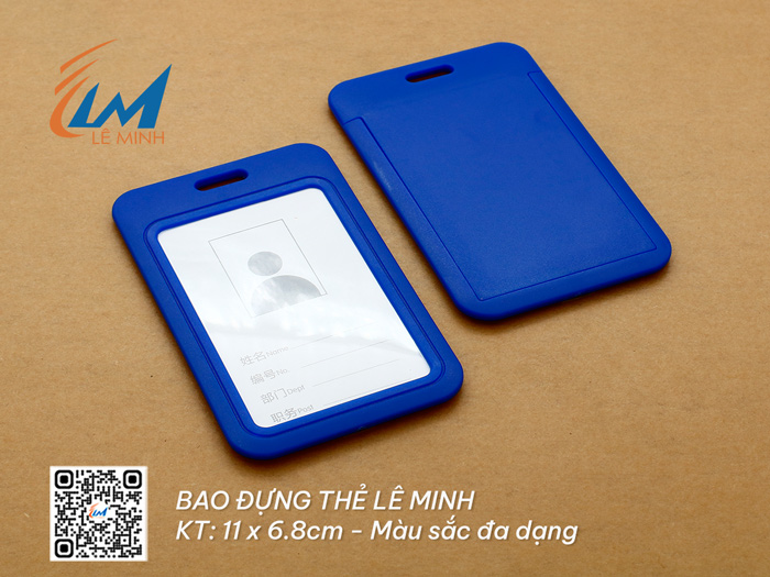 BAO ĐỰNG THẺ NHÂN VIÊN BẰNG NHỰA CỨNG
