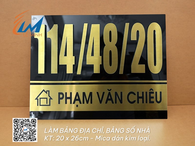 BIỂN SỐ NHÀ