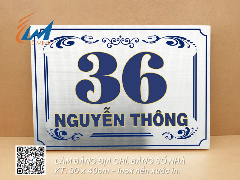 BIỂN SỐ NHÀ