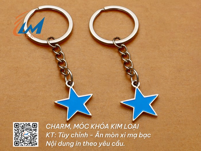CHARM, MÓC KHÓA KIM LOẠI
