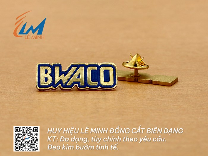 HUY HIỆU ĐỒNG IN UV TÙY CHỈNH THEO YÊU CẦU