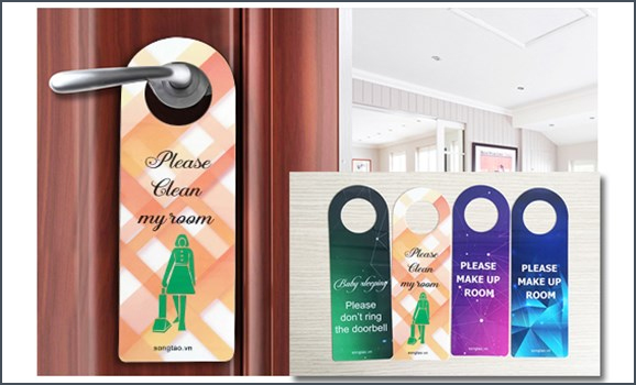 In Thẻ Phòng Bằng Nhựa – Biển Treo Cửa Khách Sạn, Resort