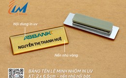 Bảng Tên Nhân Viên – Hướng Dẫn Chọn Mẫu Bảng Tên Đẹp, Chuyên Nghiệp